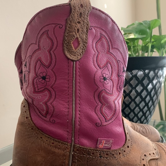 JUSTIN GYPSY WESTERN BOOTS - Picture 8 of 13
